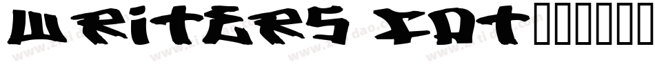 Writers fat字体转换